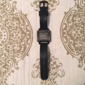 Nixon black digital watch